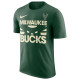 Nike Ανδρική κοντομάνικη μπλούζα Milwaukee Bucks Courtside Allegiance Tee